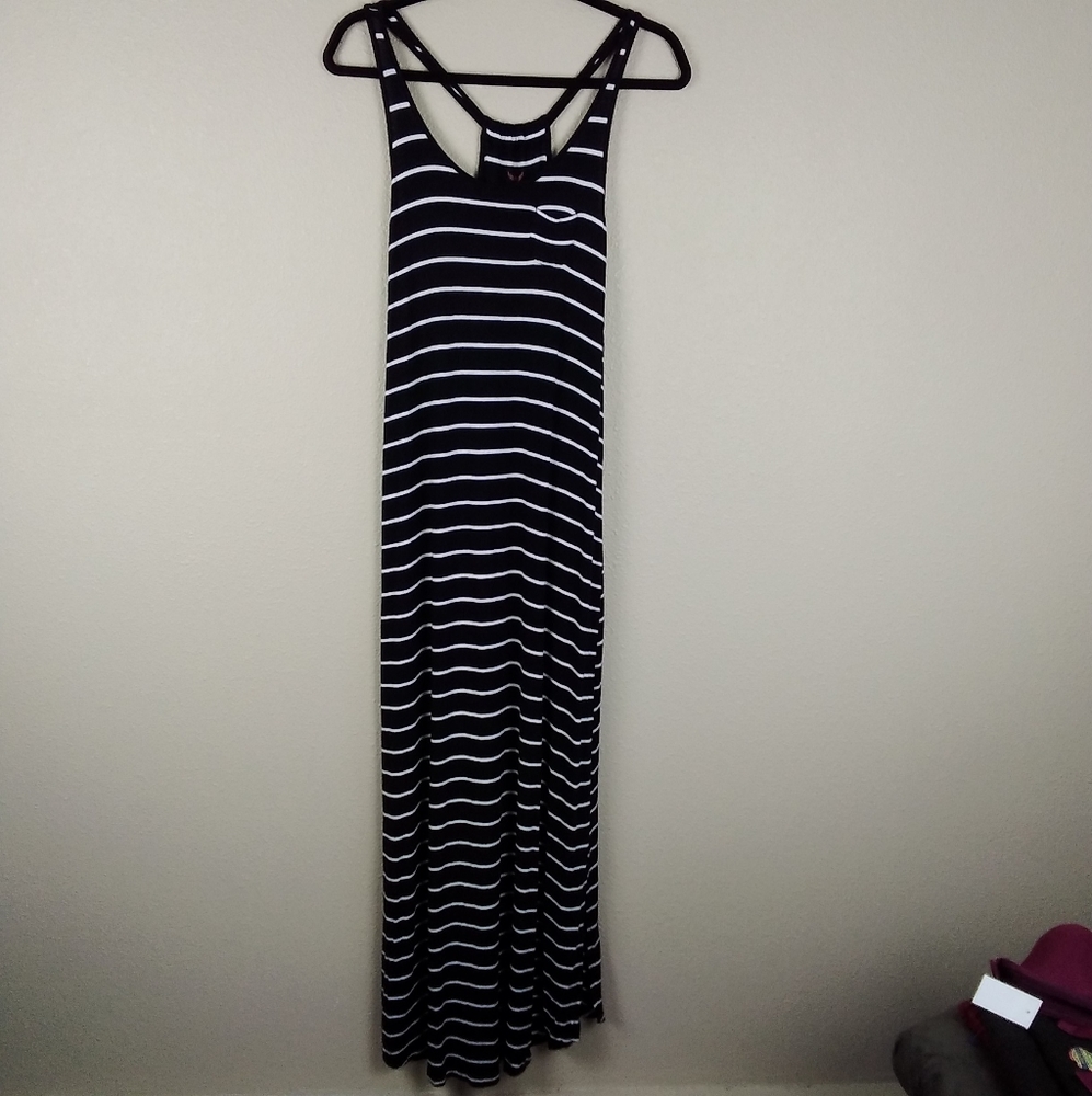 Faded Glory Intimates Maxi Chemise In Black